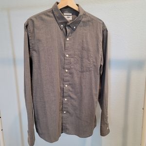 Old Navy Gray Casual Button Down Shirt